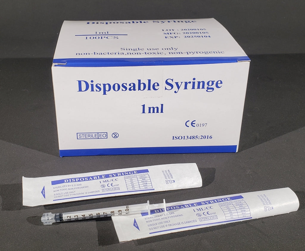 1ml Leur Lock Syringe - Box of 100 – Juventix